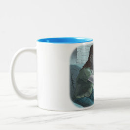 Elf Video Gamer Boss Fight Fantasy Art Tasse