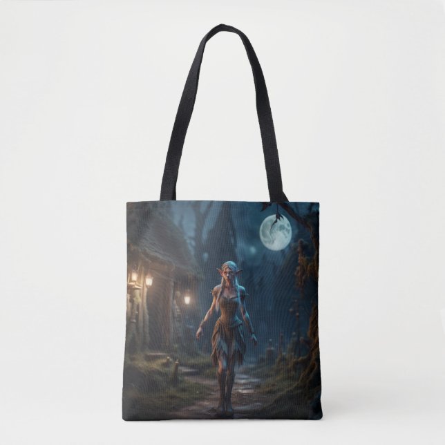 Elf Village Tote Bag (Vorderseite)