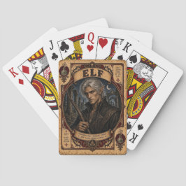 Elf, Vintage Zirkusmonster Spielkarten