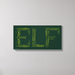 Elf-Waffen-Collage Leinwanddruck