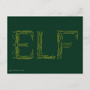 Elf Weapons Collage Postkarte