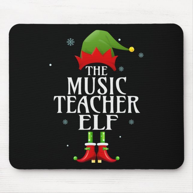 Elf Xmas Matching Family Group Chris Mousepad (Vorne)