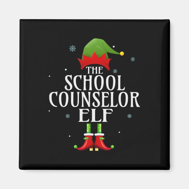 Elf Xmas Matching Family Group Magnet (Vorne)