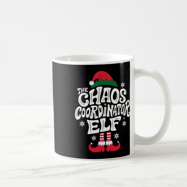 Elf Xmas Pajama Gift M Kaffeetasse (Rechts)