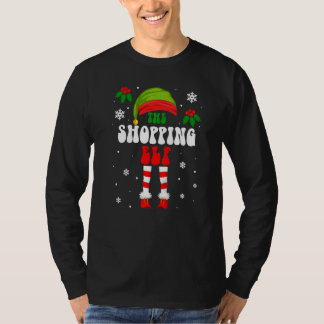 Elf zum Einkaufen passende familien Gruppe Weihnac T-Shirt