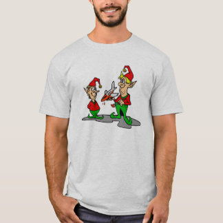 Elfe, die Flugzeug malen T-Shirt