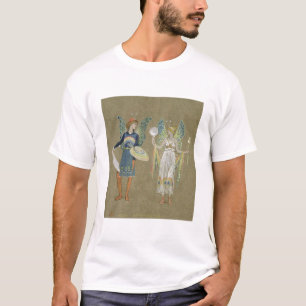 Elfe und feenhafte Maler, "vom Schneemann" 1899 T-Shirt