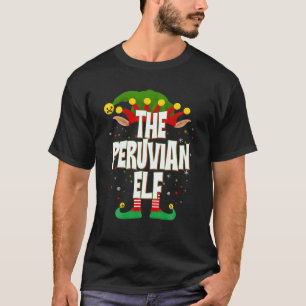 Elfen Gruppe Peruanische Elfen Weihnachten T-Shirt
