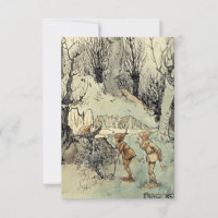 "Elfen im Wald" von Arthur Rackham