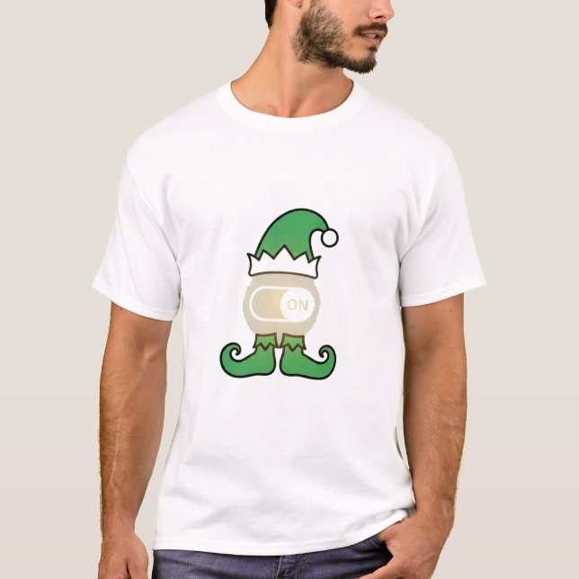 Elfen-Modus aktiviert T-Shirt (Vorderseite)