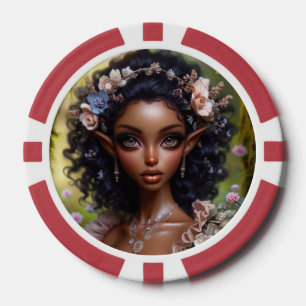 Elfen-Pokerchips im Stil 1 Pokerchips