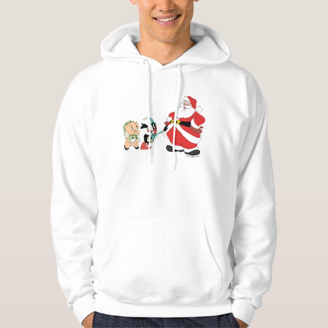 Elfen Porky Pig & DAFFY DUCK™ Hoodie (Vorderseite)