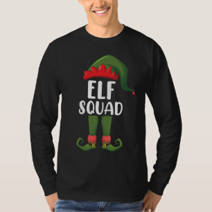 Elfen-Truppe Lustige Familie Weihnachten passend T-Shirt