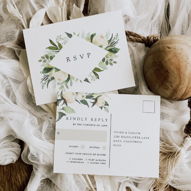 Elfenbein Blumenkohl UAWG Postkarte (Von Creator hochgeladen)