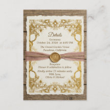 Elfenbein-Gold-Boho-Blumen-Rustikale-Elegante-Schr