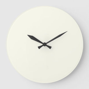Elfenbein Große Wanduhr