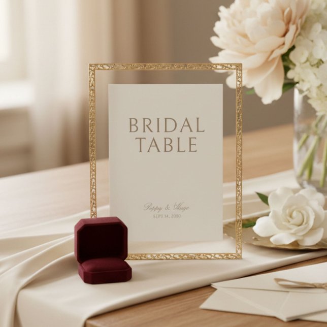 Elfenbein | Hochzeit 'Brauttisch' Tischplatte Schi (Von Creator hochgeladen)
