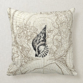 Elfenbein-Karte und Kissen