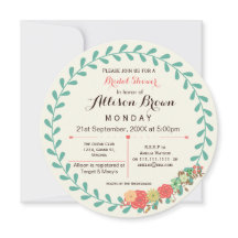 Elfenbein Pfefferminzkorallenblumenöl Brautparty l