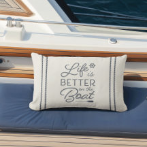 Elfenbein & Schieferblau ist besser auf dem Boot