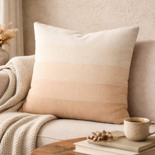 Elfenbein-Sonnenaufgang-Throw-Pillow Fade Kissen