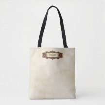 Elfenbein verzierte Vintage-Scroll-Tasche mit Pers