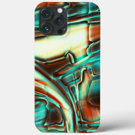 Elfenbeindigital mit verbranntem Ton und einigen M Case-Mate iPhone Hülle