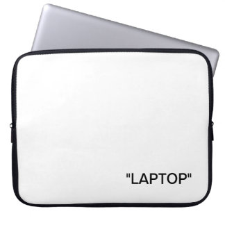 ELFENBEINFARBENE LAPTOP-HÜLSEN-"LAPTOP" 15,6 " LAPTOPSCHUTZHÜLLE