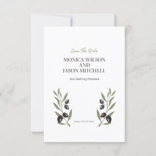 Elfenbeinhochzeit Einladung mit einfachem schwarze