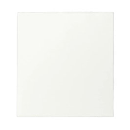 Elfenbeinküche 5.5 x 6 Notepad mit sauberem, moder Notizblock