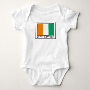Elfenbeinküste Baby Strampler