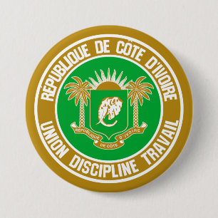 Elfenbeinküste Button