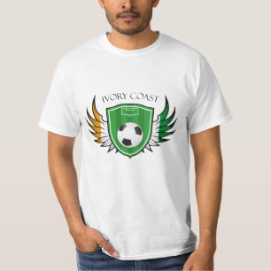 Elfenbeinküste Fußball T-Shirt