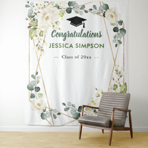 Elfenbeinküste Goldene Flora Modernes Foto Grad Hi Wandteppich