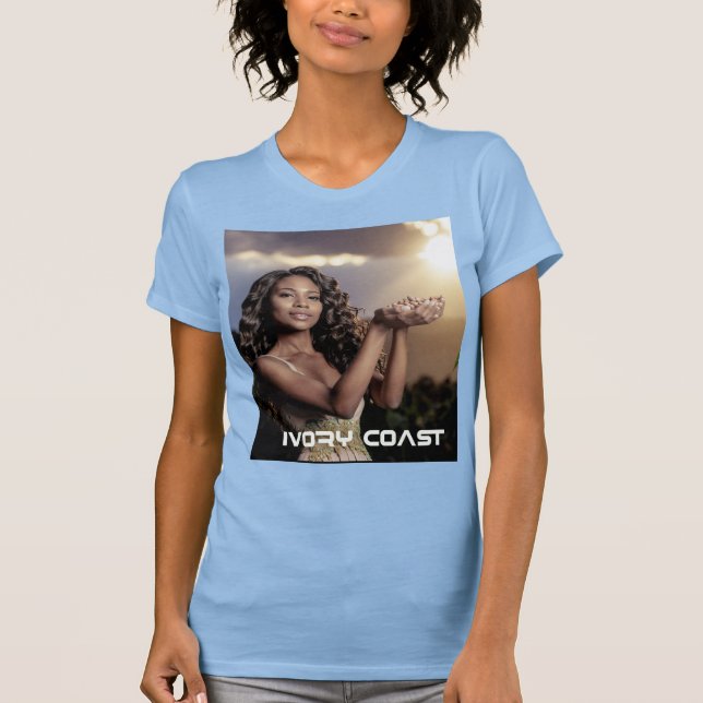ELFENBEINKÜSTE - KAKAO T-Shirt (Vorderseite)