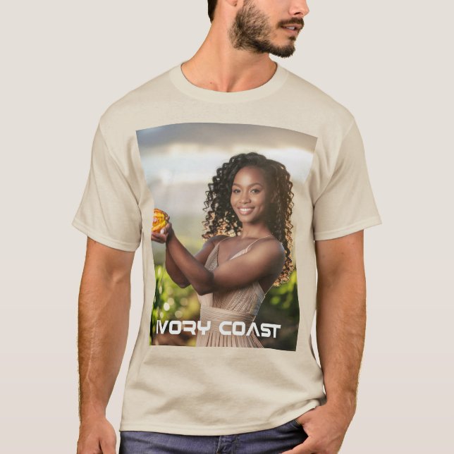 ELFENBEINKÜSTE - KAKAO T-Shirt (Vorderseite)