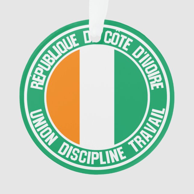 Elfenbeinküste Ornament (Vorderseite)