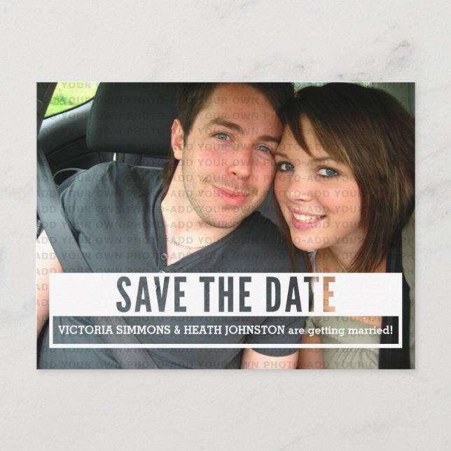 Elfenbeinküste Save the Date nach der Postkarte (Vorderseite)