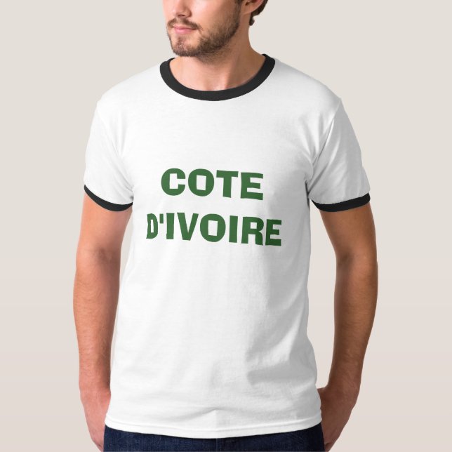 ELFENBEINKÜSTE T-Shirt (Vorderseite)