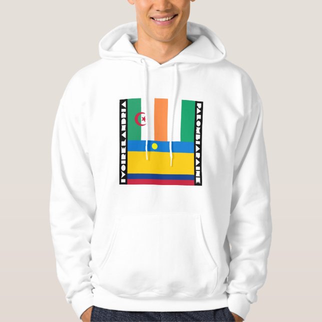 Elfenbeinküste und Palombiarine Hoodie (Vorderseite)