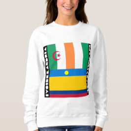 Elfenbeinküste und Palombiarine Sweatshirt