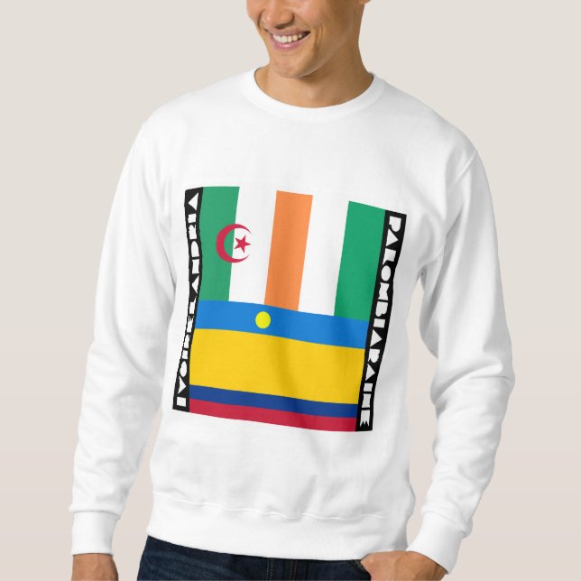 Elfenbeinküste und Palombiarine Sweatshirt (Vorderseite)