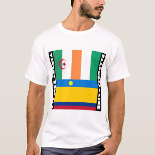 Elfenbeinküste und Palombiarine T-Shirt