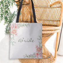 Elfenbeinlachs Creme Floral Arrangement Bride