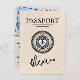 Elfenbeinmexiko - Pass Save the Date