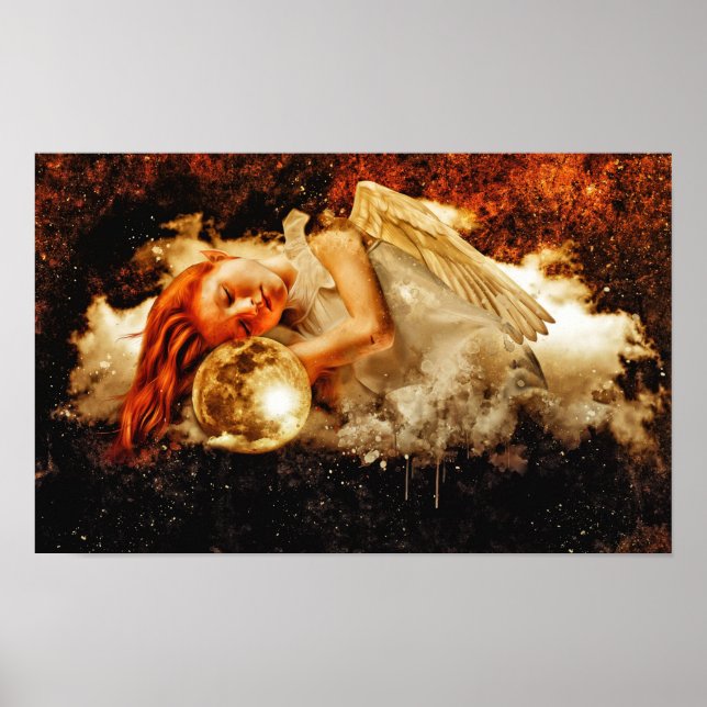 Elfenbeinplakat Poster (Vorne)