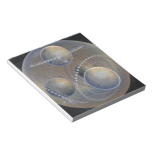 Elfenbeinplaneten Notizblock