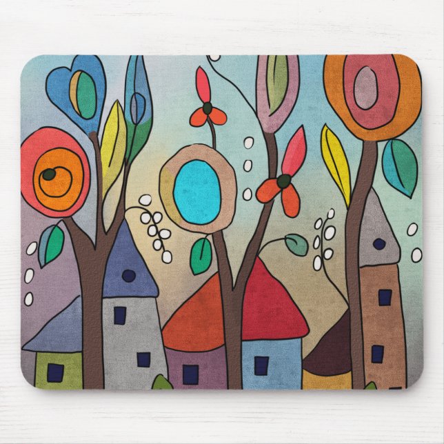 Elfendörfchen Mousepad (Vorne)