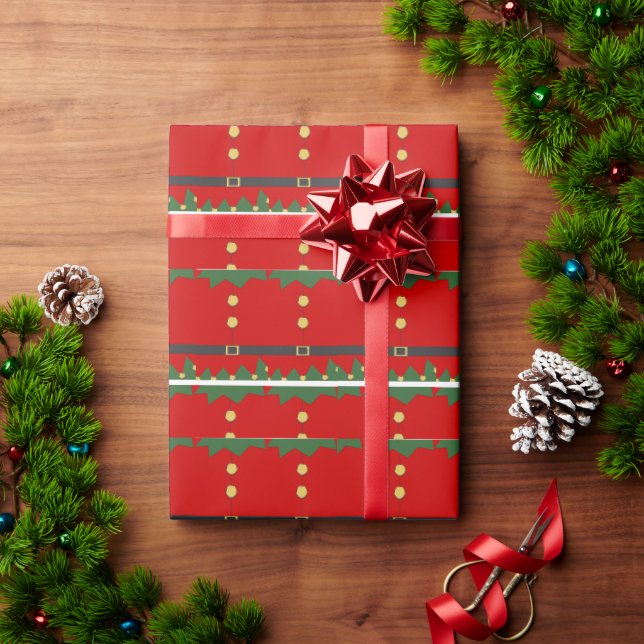 elfenhelfer geschenkpapier (Feiertagsgeschenk)