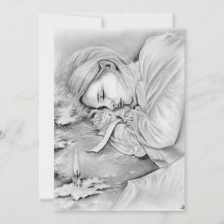 Elfentraum-Postkarte Feiertagskarte